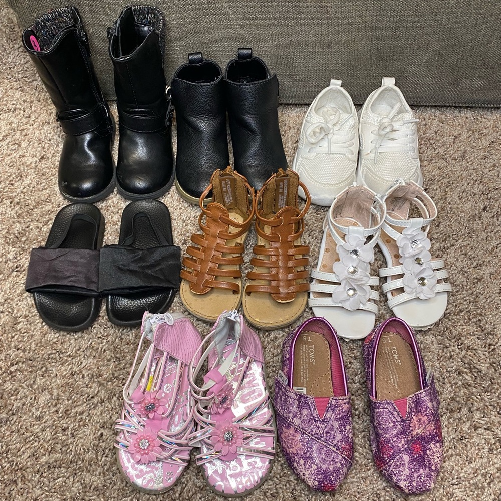 Toddler girl shoe bundle size 5